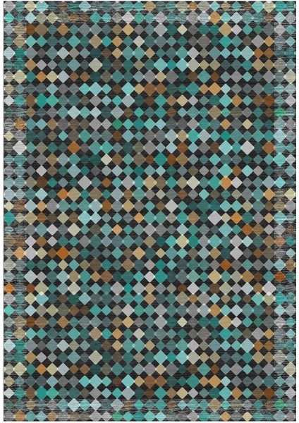 Dijital Baskılı Kaymaz Taban Yıkanabilir Modern Salon Halısı Mutfak Halısı Yolluk VH-HS-326 fiyatları