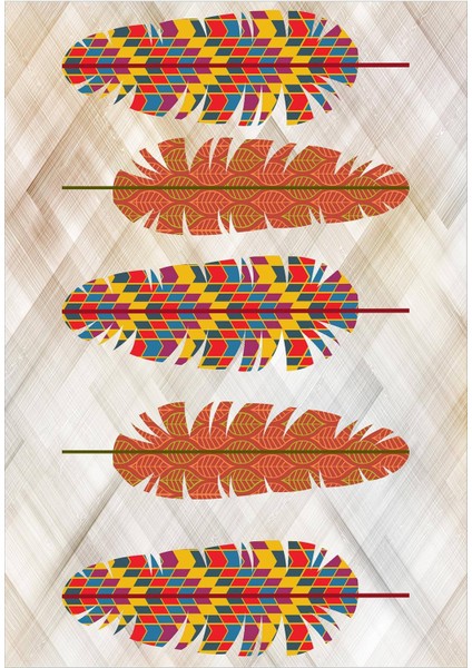 Dijital Baskılı Kaymaz Taban Yıkanabilir Yaprak Desen Salon Halısı Mutfak Halısı Yolluk VH-HS-340 fiyatları