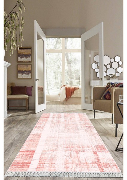 Dijital Baskılı Kaymaz Taban Yıkanabilir Sade Model Salon Halısı Mutfak Halısı Yolluk VH-HS-471