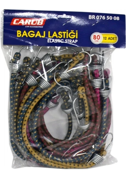 Bagaj Ahtapot Lastik 12'li 80 cm