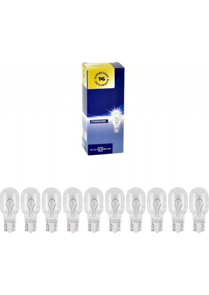 12V T15 Ampul Büyük Dipsiz (Fs 921 Md.) 16W SL3119 (10 Lu)