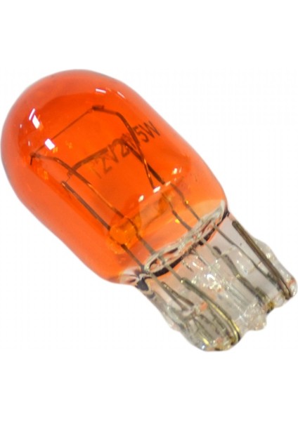 12V T20 Ampul Büyük Dipsiz 21/5W Amber (1016 Tipi) (7515 Md.) SL3706 (10 Lu)