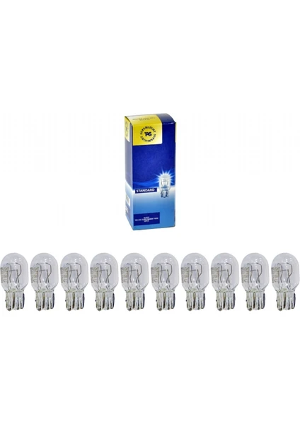 12V T20 Ampul Büyük Dipsiz 21/5W (1016 Tipi) (7515 Md.) SL3121 (10 Lu)