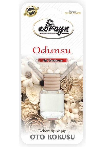 Dekoratif Ahşap Oto Kokusu Odunsu 8 ml