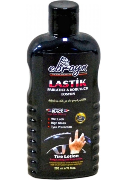 Lastik Parlatıcı ve Koruyucu Losyon 200 ml