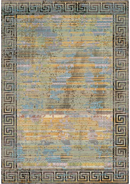 Dijital Baskılı Kaymaz Taban Yıkanabilir Modern Salon Halısı Mutfak Halısı Yolluk VH-HY-1278