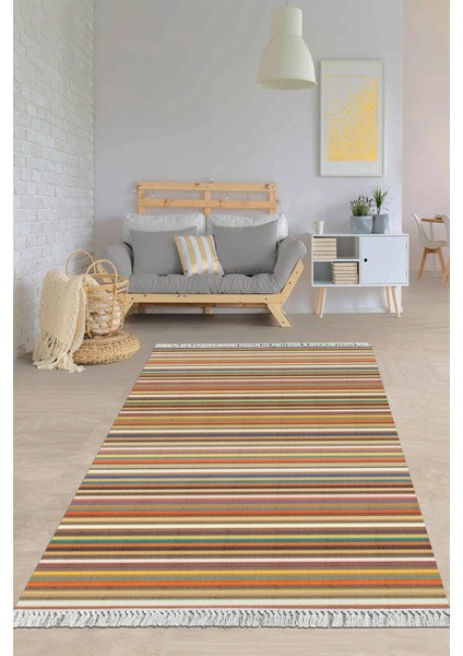Dijital Baskılı Kaymaz Taban Yıkanabilir Modern Salon Halısı Mutfak Halısı Yolluk VH-HY-1043