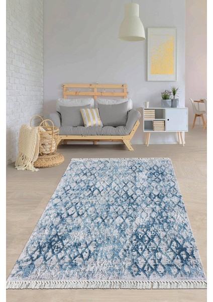 Dijital Baskılı Kaymaz Taban Yıkanabilir Modern Salon Halısı Mutfak Halısı Yolluk VH-HY-1060