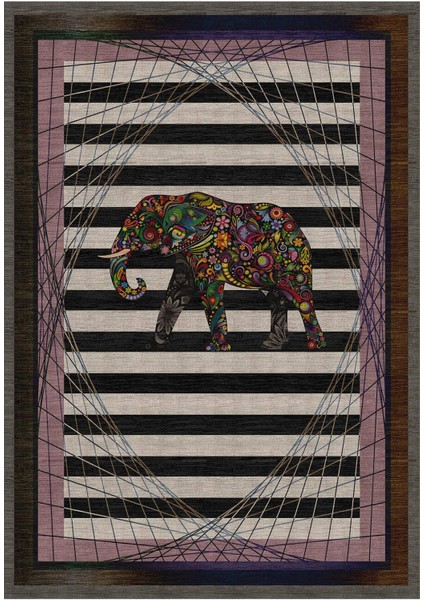 Dijital Baskılı Kaymaz Taban Yıkanabilir Modern Salon Halısı Mutfak Halısı Yolluk VH-HY-1270 fiyatları