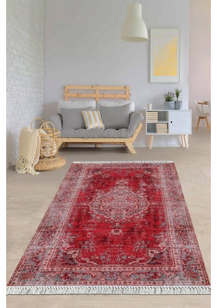 Dijital Baskılı Kaymaz Taban Yıkanabilir Modern Salon Halısı Mutfak Halısı Yolluk VH-HY-1198
