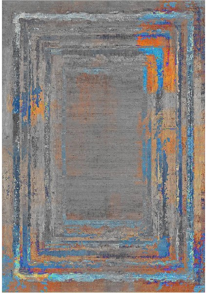 Dijital Baskılı Kaymaz Taban Yıkanabilir Modern Salon Halısı Mutfak Halısı Yolluk VH-HY-1304
