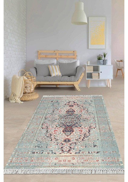 Dijital Baskılı Kaymaz Taban Yıkanabilir Modern Salon Halısı Mutfak Halısı Yolluk VH-HY-892