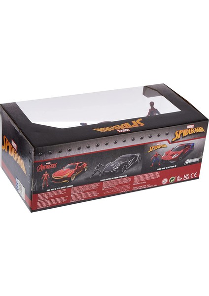 Marvel Comics - Spiderman 2017 Ford Gt Die-Cast Sports Car