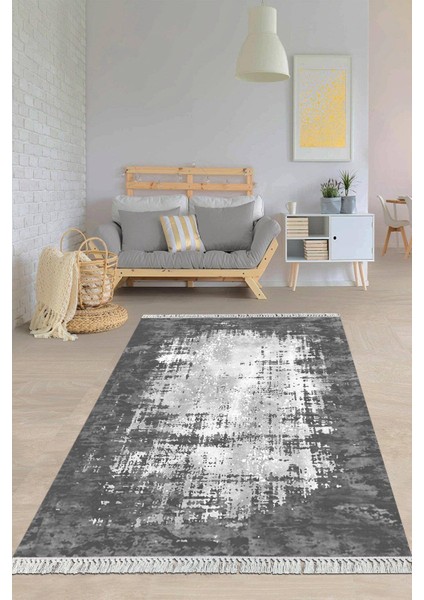 Dijital Baskılı Kaymaz Taban Yıkanabilir Modern Salon Halısı Mutfak Halısı Yolluk VH-HY-922