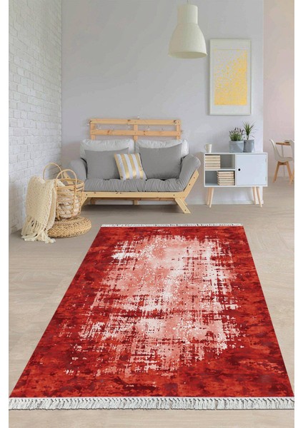 Dijital Baskılı Kaymaz Taban Yıkanabilir Modern Salon Halısı Mutfak Halısı Yolluk VH-HY-918