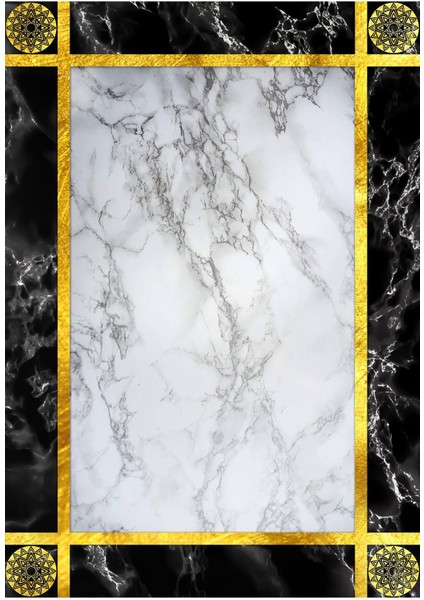 Dijital Baskılı Kaymaz Taban Yıkanabilir Modern Salon Halısı Mutfak Halısı Yolluk VH-HY-954 fiyatları