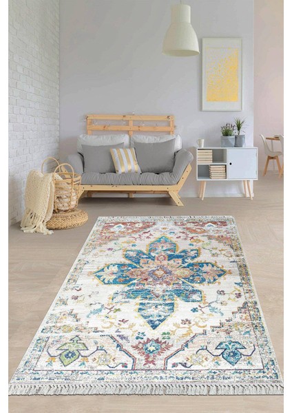 Dijital Baskılı Kaymaz Taban Yıkanabilir Modern Salon Halısı Mutfak Halısı Yolluk VH-HY-1045