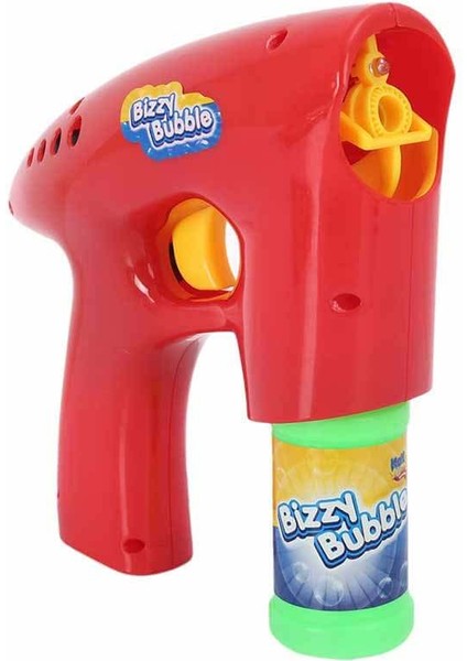 Bizzy Bubble Işıklı Köpük Baloncuk Tabancası - Kırmızı fiyatları