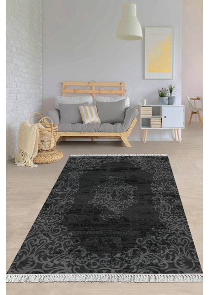 Dijital Baskılı Kaymaz Taban Yıkanabilir Modern Salon Halısı Mutfak Halısı Yolluk VH-HY-1334