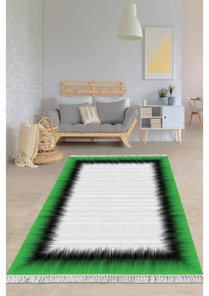 Dijital Baskılı Kaymaz Taban Yıkanabilir Modern Salon Halısı Mutfak Halısı Yolluk VH-HY-968