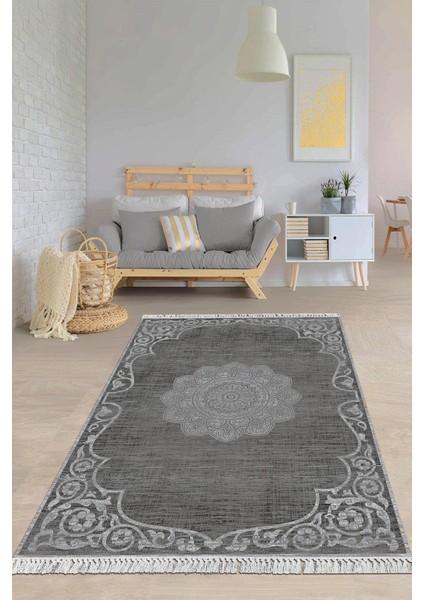 Dijital Baskılı Kaymaz Taban Yıkanabilir Modern Salon Halısı Mutfak Halısı Yolluk VH-HY-1330