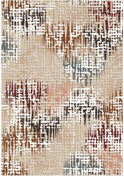 Dijital Baskılı Kaymaz Taban Yıkanabilir Modern Salon Halısı Mutfak Halısı Yolluk VH-HY-1372