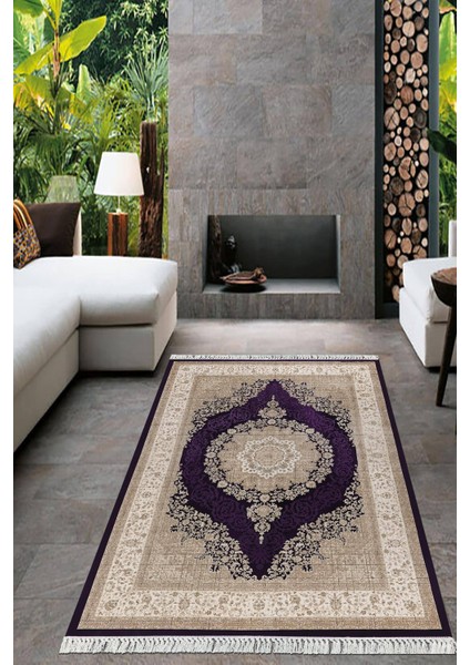 Dijital Baskılı Kaymaz Taban Yıkanabilir Modern Salon Halısı Mutfak Halısı Yolluk VH-HT-1014