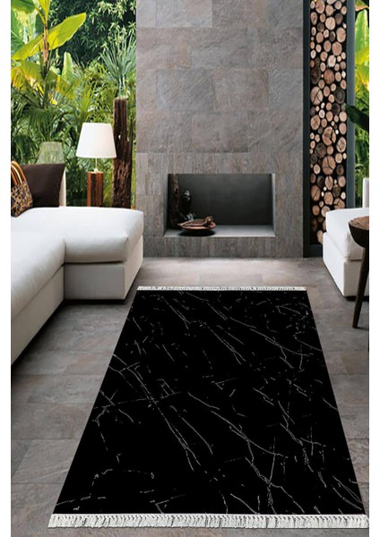 Dijital Baskılı Kaymaz Taban Yıkanabilir Modern Salon Halısı Mutfak Halısı Yolluk VH-HT-1251