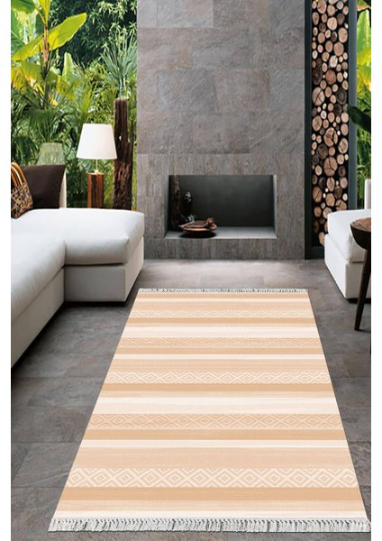 Dijital Baskılı Kaymaz Taban Yıkanabilir Modern Salon Halısı Mutfak Halısı Yolluk VH-HT-1008