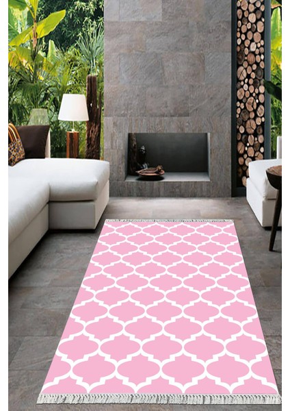 Dijital Baskılı Kaymaz Taban Yıkanabilir Modern Salon Halısı Mutfak Halısı Yolluk VH-HT-1282