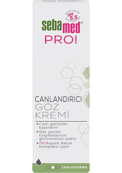 Pro Canlandırıcı Göz Kremi 15 ml