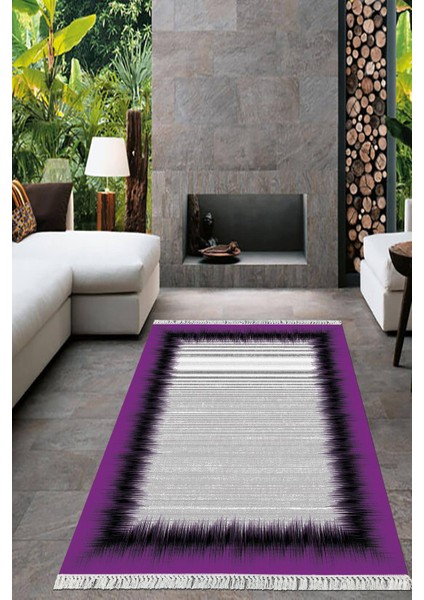 Dijital Baskılı Kaymaz Taban Yıkanabilir Modern Salon Halısı Mutfak Halısı Yolluk VH-HT-1378