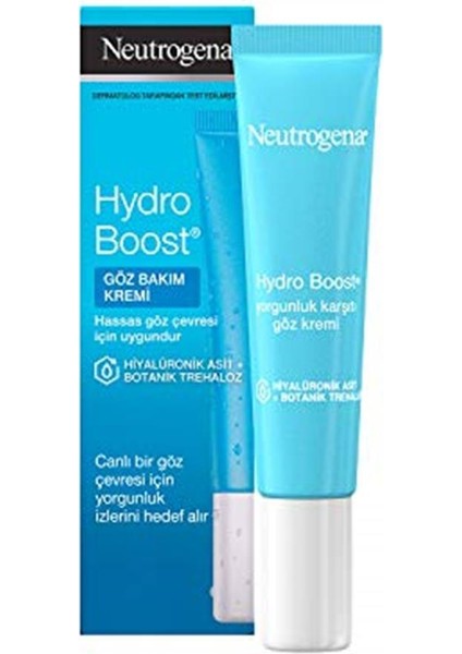 Hydro Boost Yorgunluk Karşıtı Göz Kremi, 15 ml