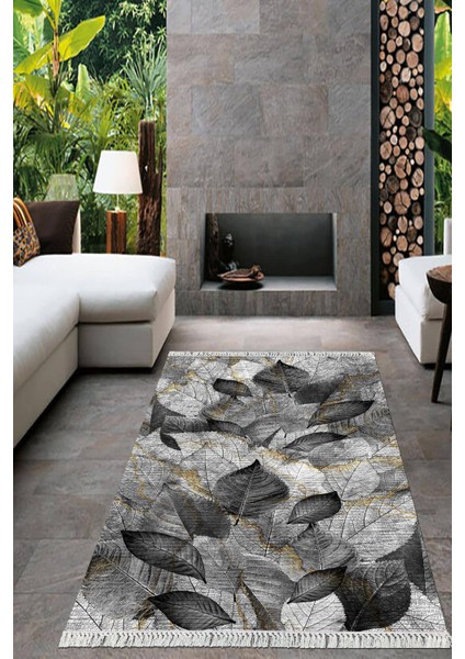 Dijital Baskılı Kaymaz Taban Yıkanabilir Modern Salon Halısı Mutfak Halısı Yolluk VH-HT-1387