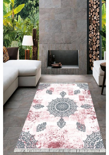 Dijital Baskılı Kaymaz Taban Yıkanabilir Modern Salon Halısı Mutfak Halısı Yolluk VH-HT-1525