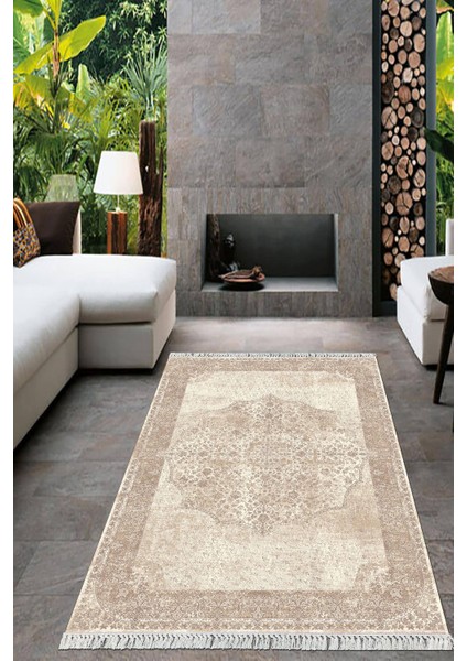 Dijital Baskılı Kaymaz Taban Yıkanabilir Modern Salon Halısı Mutfak Halısı Yolluk VH-HT-479