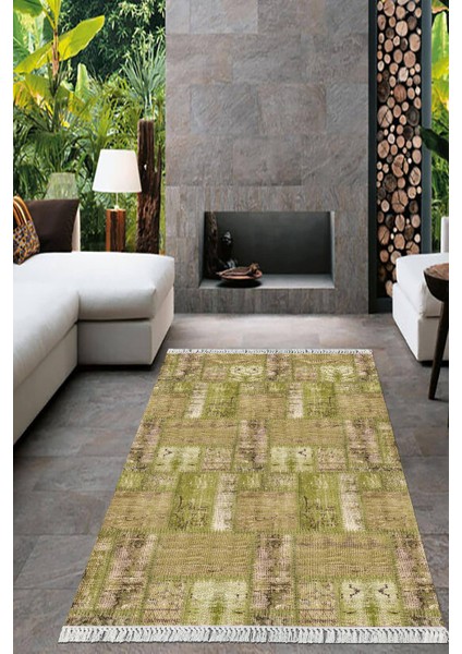 Dijital Baskılı Kaymaz Taban Yıkanabilir Modern Salon Halısı Mutfak Halısı Yolluk VH-HT-983