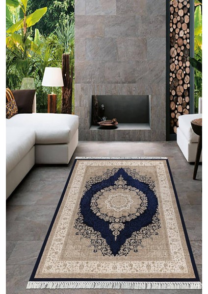 Dijital Baskılı Kaymaz Taban Yıkanabilir Modern Salon Halısı Mutfak Halısı Yolluk VH-HT-996