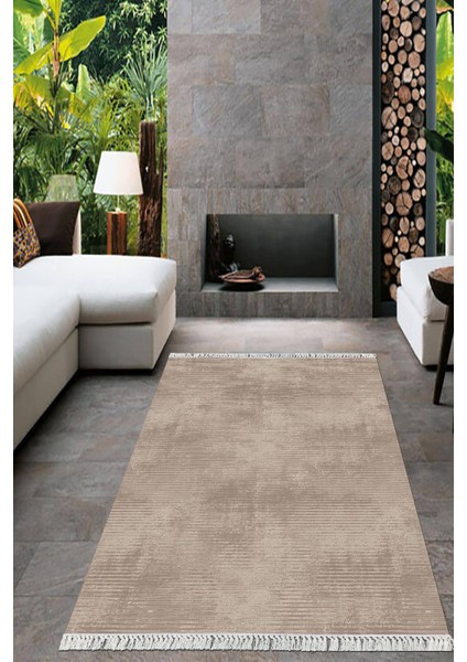 Dijital Baskılı Kaymaz Taban Yıkanabilir Sade Desen Salon Halısı Mutfak Halısı Yolluk Vh-Ht-9