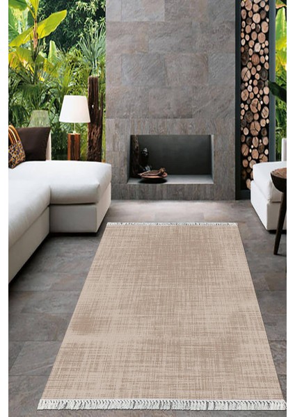 Dijital Baskılı Kaymaz Taban Yıkanabilir Sade Desen Salon Halısı Mutfak Halısı Yolluk Vh-Ht-11