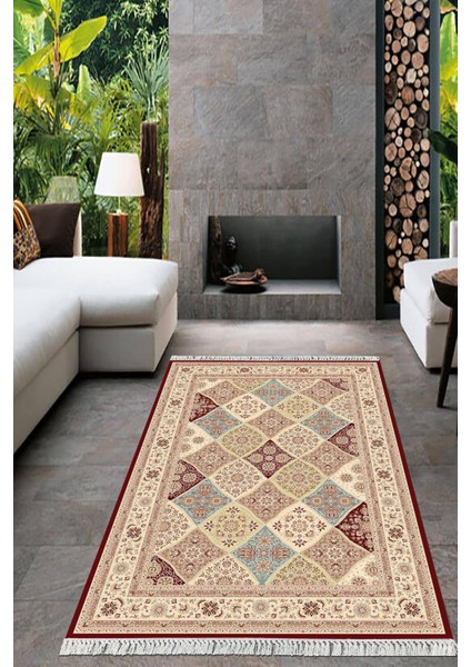 Dijital Baskılı Kaymaz Taban Yıkanabilir Klasik Salon Halısı Mutfak Halısı Yolluk Vh-Ht-27