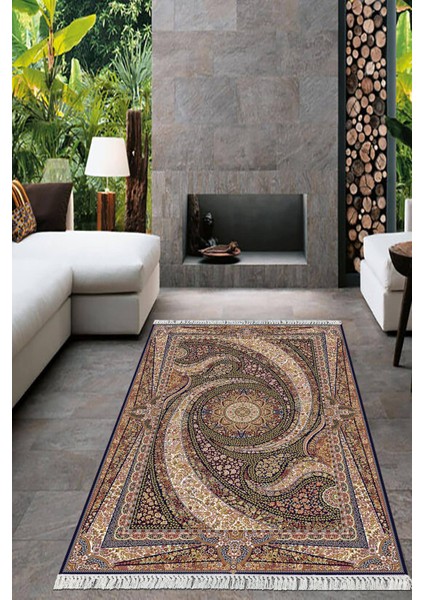 Dijital Baskılı Kaymaz Taban Yıkanabilir Klasik Salon Halısı Mutfak Halısı Yolluk Vh-Ht-70