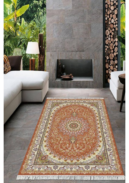 Dijital Baskılı Kaymaz Taban Yıkanabilir Klasik Salon Halısı Mutfak Halısı Yolluk Vh-Ht-73