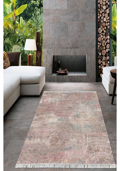 Dijital Baskılı Kaymaz Taban Yıkanabilir Modern Salon Halısı Mutfak Halısı Yolluk VH-HT-136