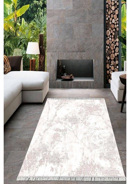 Dijital Baskılı Kaymaz Taban Yıkanabilir Sade Desen Salon Halısı Mutfak Halısı Yolluk VH-HT-214