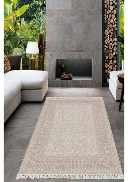 Dijital Baskılı Kaymaz Taban Yıkanabilir Sade Desen Salon Halısı Mutfak Halısı Yolluk VH-HT-220