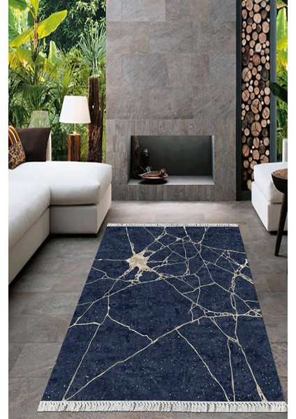 Dijital Baskılı Kaymaz Taban Yıkanabilir Modern Salon Halısı Mutfak Halısı Yolluk VH-HT-259