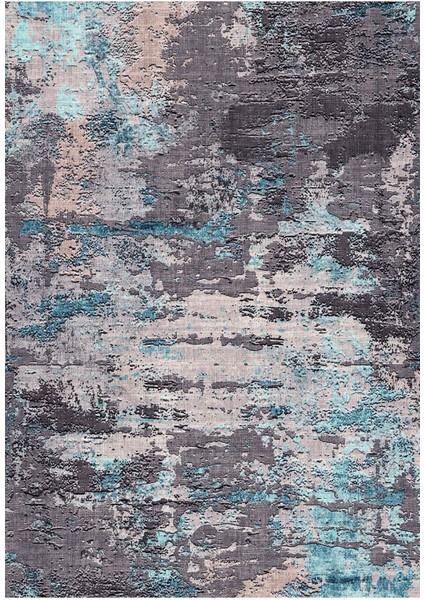 Dijital Baskılı Kaymaz Taban Yıkanabilir Modern Salon Halısı Mutfak Halısı Yolluk VH-HT-334
