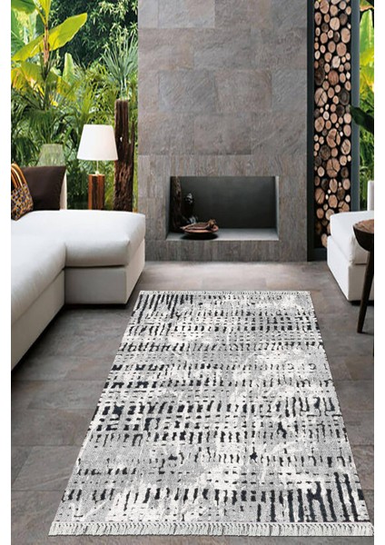 Dijital Baskılı Kaymaz Taban Yıkanabilir Modern Salon Halısı Mutfak Halısı Yolluk VH-HT-439