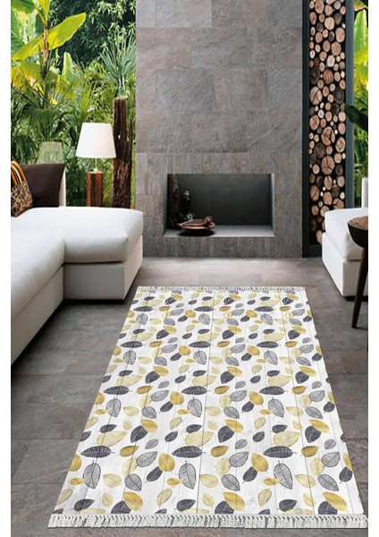 Dijital Baskılı Kaymaz Taban Yıkanabilir Modern Salon Halısı Mutfak Halısı Yolluk VH-HT-476